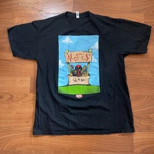 Deadpool "Merc$" Marvel Tee